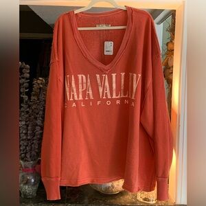 Free People Venice V Neck NapaValley size L
NWT, Rose Sienna